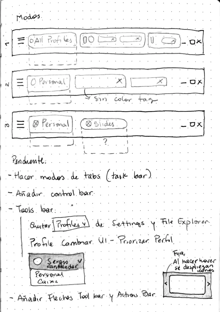 Sketching for the Secure Browser Project